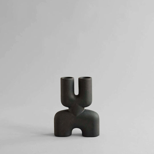 101 Copenhagen Ceramic Brown Vase Φ22xH28cm