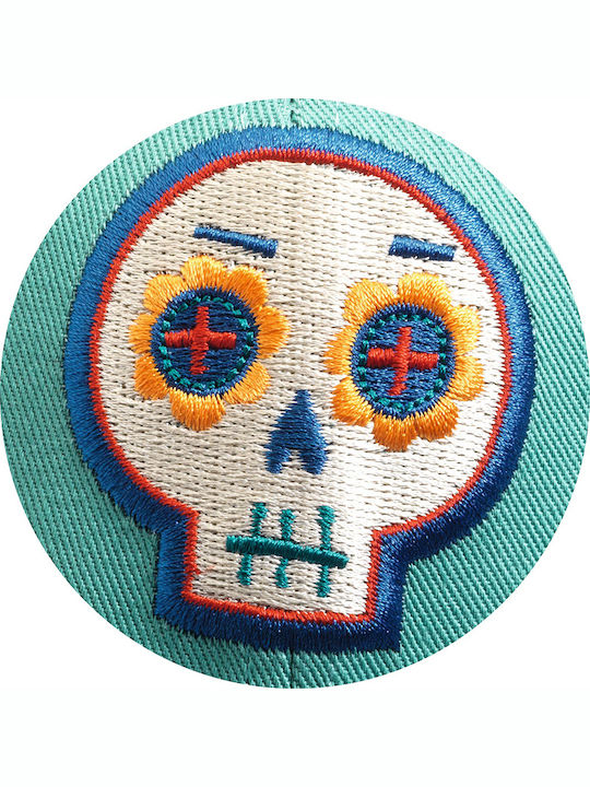 Djeco Kinderhut Jockey Stoff Blau