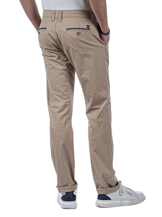 Cabell Jeans Men's Trousers Elastic in Regular Fit Camel