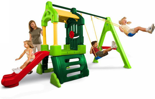 Little Tikes Loc De Joacă Clubhouse Cu Leagăn Multicolor