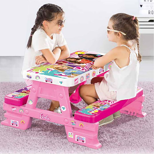Dolu Barbie Kleiner Tisch Mehrfarbig für 3+ Jahre alt