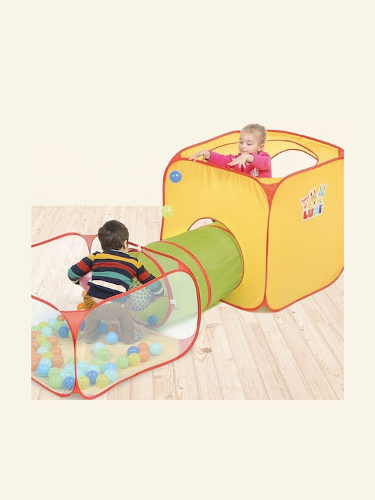 Ludi Kids Play Tunnel Cube - Tent for 2+ years Multicolour