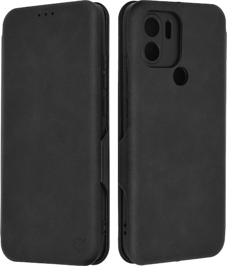 Techsuit Wallet Silicon Negru (Redmi A1+ / A2+)