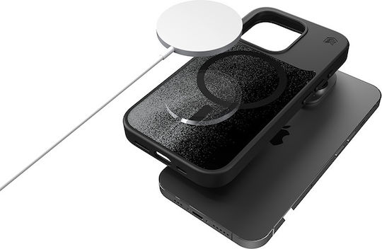 STM Back Cover Σιλικόνης Μαύρο (iPhone 15 Pro)