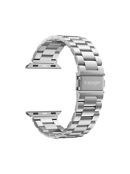 Spigen Modern Fit Strap Stainless Steel Silver (Apple Watch 42/44/45mm)