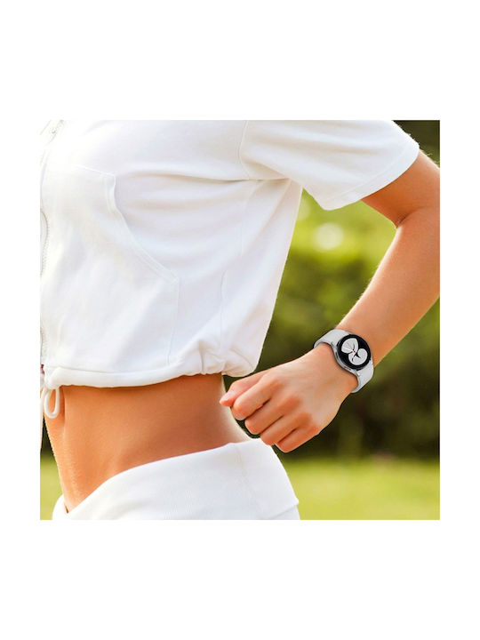 Tech-Protect IconBand Armband Silikon Burgundisch (Galaxy Watch 4 / 5 / 5 Pro / 6 / 7 / FE)