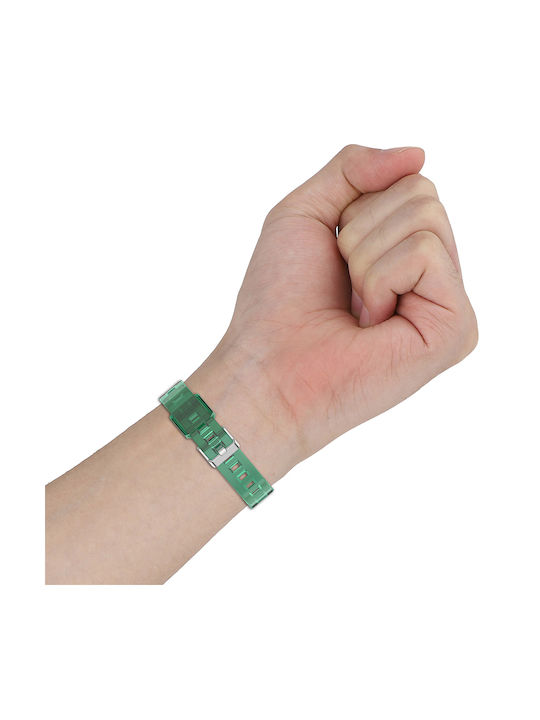 Techsuit Watchband W017 Strap Silicone Pink (Smart Band 8 / Smart Band 9)