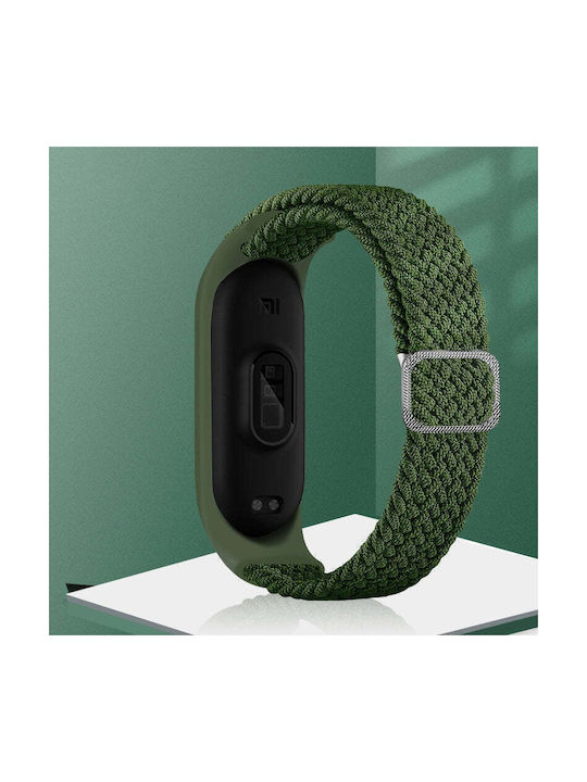 Hurtel Fabric Strap Fabric Black (Mi Smart Band 5/Mi Smart Band 6)