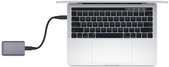 Lacie Mobile USB-C External SSD 500GB Black