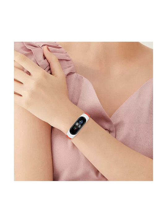 Hurtel Fabric Strap Fabric Pink (Mi Smart Band 5/Mi Smart Band 6)