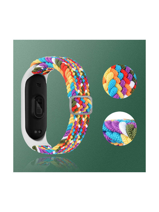 Hurtel Fabric Curea Tesatura Roșu (Mi Smart Band 5/Mi Smart Band 6)