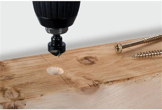 Wolfcraft Φρέζα για Μέταλλο \ Ξύλο \ Πλαστικό 12mm