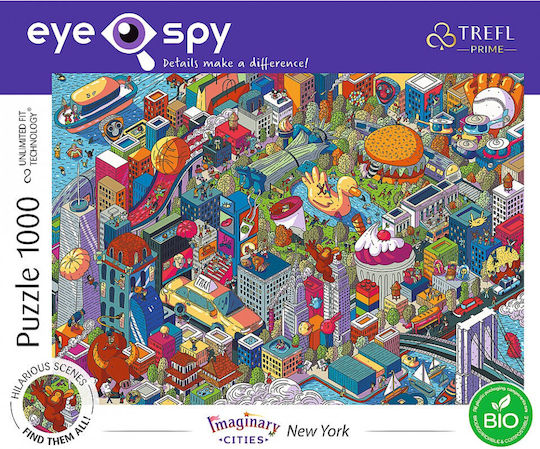 Uft Eye-Spy Puzzle 2D 1000 Piese