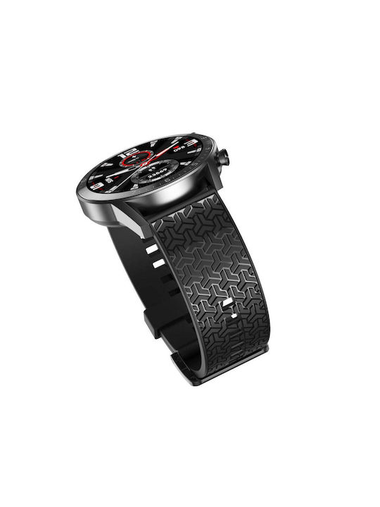 Hurtel Watch Strap Y Каишка Силикон Черен (Галакси Уотч (46мм) / Гиър С3)