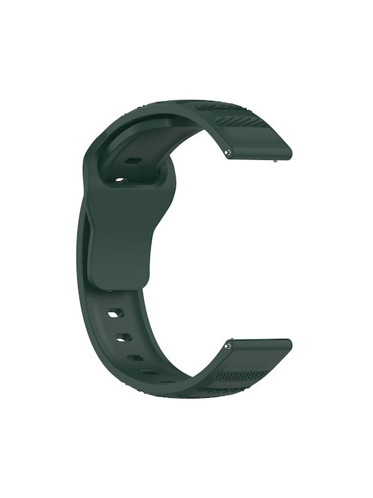 Techsuit Curea Silicon Verde (Galaxy Watch4/5/6/7/FE/4 Classic/6 Classic/5 Pro)