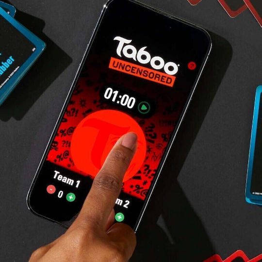 Επιτραπέζιο Παιχνίδι Taboo Uncensored Card Game για 4+ Παίκτες 18+ Ετών (GER) Hasbro