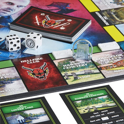 Brettspiel Monopoly Stranger Things für 2-6 Spieler 14+ Jahre (EN) Hasbro
