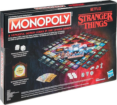 Brettspiel Monopoly Stranger Things für 2-6 Spieler 14+ Jahre (EN) Hasbro