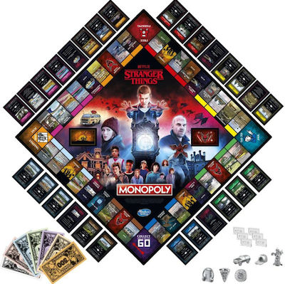 Brettspiel Monopoly Stranger Things für 2-6 Spieler 14+ Jahre (EN) Hasbro