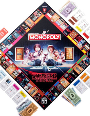 Brettspiel Monopoly Stranger Things für 2-6 Spieler 14+ Jahre (EN) Hasbro