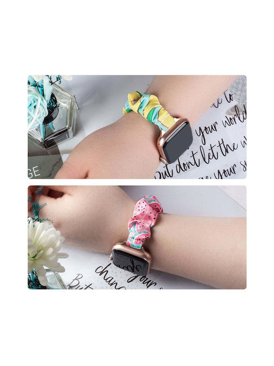 Hurtel Fabric Elastic Strap Fabric Yellow (Apple Watch 44/45/46mm/Ultra 49mm)