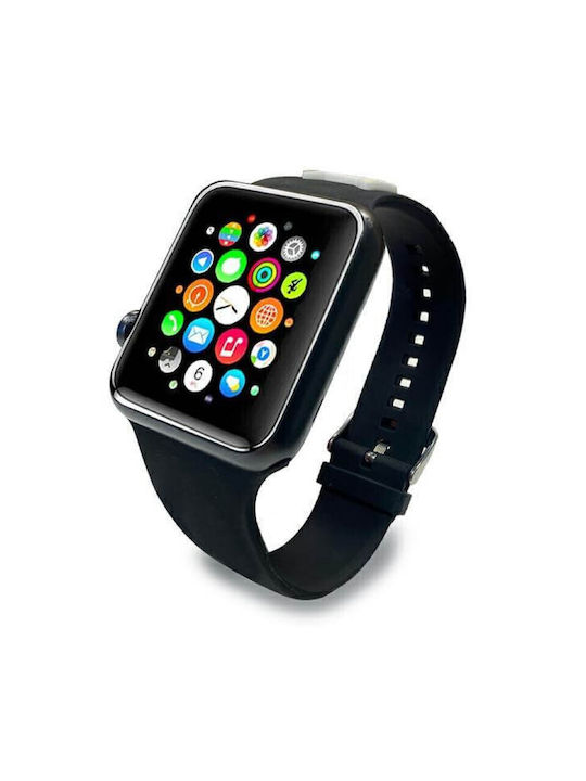 Karl Lagerfeld Choupette Head Strap Silicone Black (Apple Watch 44/45/46mm/Ultra 49mm) KLAWLSLCK