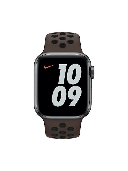 Apple Nike Sport Band Armband Silikon mit Pin Schwarz (Apple Watch 38/40/41/42mm) MJ6J3ZM/A