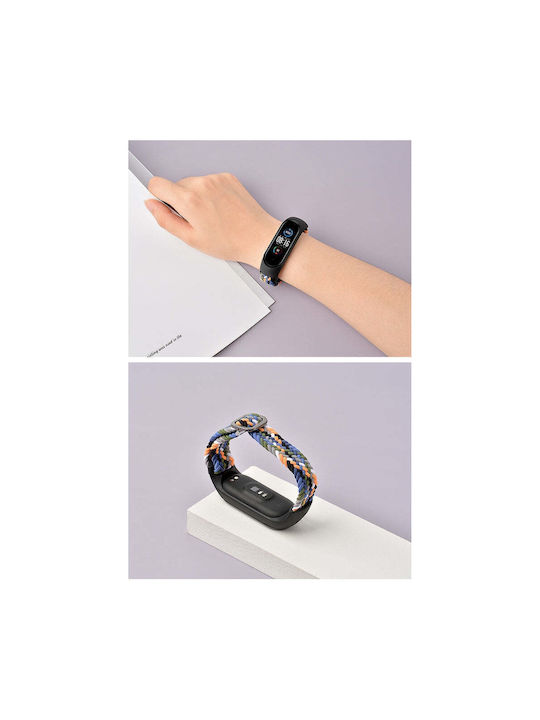 Hurtel Fabric Strap Fabric Braided Multicolour (Mi Smart Band 5/Mi Smart Band 6)