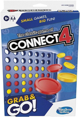 Hasbro Board Game Connect 4 Grab And Go for 2 Players 6+ Years (EL)