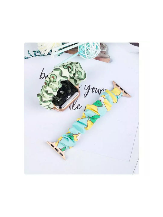 Hurtel Cloth Λουράκι Υφασμάτινο Pineapple (Apple Watch 38/40/41mm)