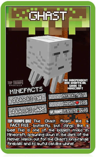 Board Game Top Trumps Specials - The Independent and Unofficial Guide To Minecraft for 2+ Players 6+ Years Old (EN) Winning Moves