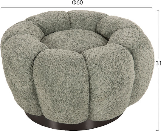 Scaune Camera de zi Tapițat cu Țesătură Kripp Natural Bouquets / Black Base 60x60x31buc