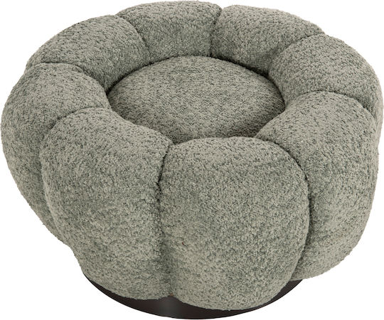 Scaune Camera de zi Tapițat cu Țesătură Kripp Natural Bouquets / Black Base 60x60x31buc