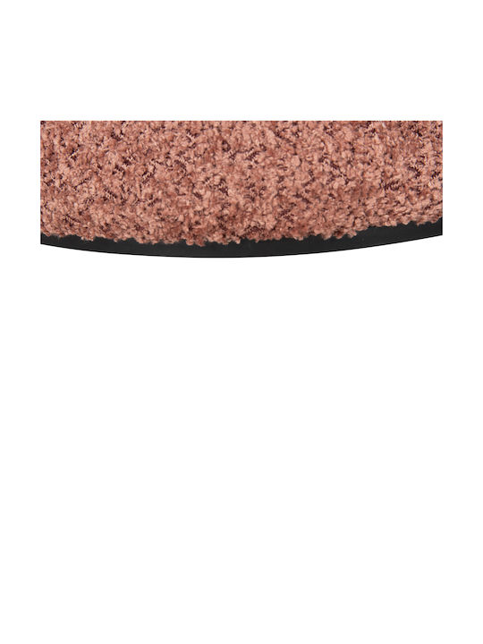 Hocker Für das Wohnzimmer Gepolstert mit Stoff Pink 38.5x38.5x43cm