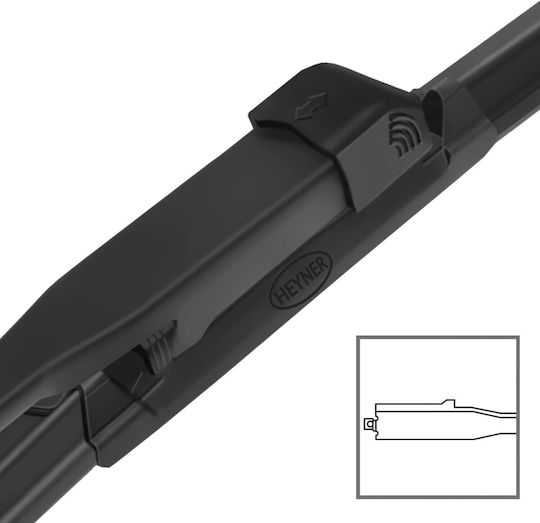Heyner Windshield Wiper Set Bmw 5 Touring E61 June 2004 August 2010 Hybrid