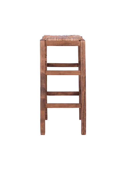 Stool Bar with Backrest Wicker FreeBox 35x35x80cm