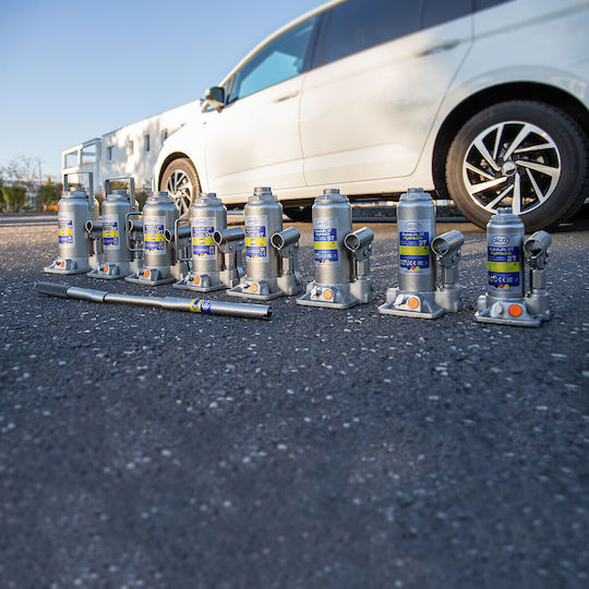 Alca Hydraulic Bottle Jack with Lifting Capacity up to 30.8cm and Weight Capacity up to 2 Tons