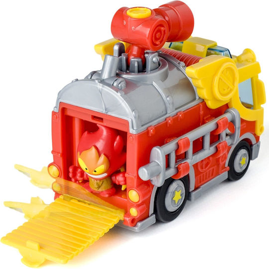 436760 Superthings Mikro-Kreaturen Abenteuer 4: Feuerwehr Für Kinder ab 3 Jahren