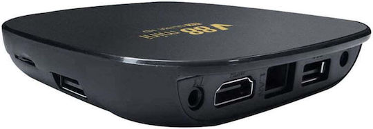 TV Box V88 Mini 4K UHD with WiFi 16GB RAM and 16GB Storage Space with Operating System Android and Google Assistant