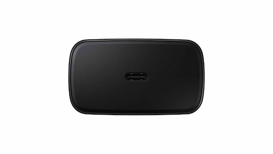Samsung Φορτιστής με Θύρα USB-C και Καλώδιο USB-C - USB-C 45W Μαύρος (EP-TA845)