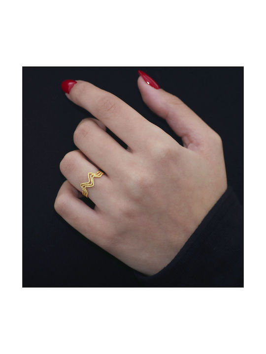 Women's 14K Gold Ring P-70157 Yellow Gold K14