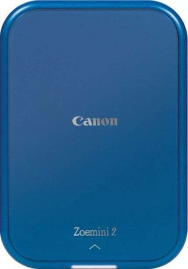 Canon Zoemini 2 Bundle Zink Εκτυπωτής για Φωτογραφίες με Bluetooth Navy Blue