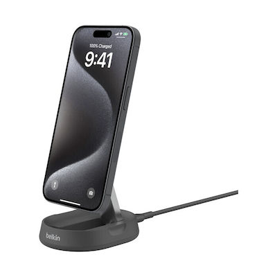 Belkin Încărcător Wireless (Qi Pad) 15W Negruς (Boost Charge Pro Qi2)