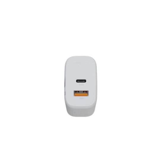 Xtorm Incarcător Fără Cablu GaN 67W Quick Charge 3.0 Alb (XEC067)