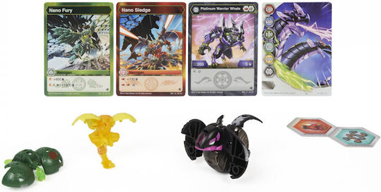 Spin Master Jucărie Miniatură Warrior Whale Bakugan pentru 6+ ani Ani