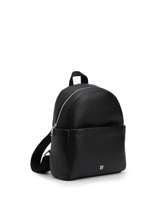 Tiffosi Women's Leather Backpack Black