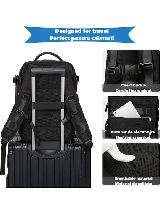 Quasar Backpack Αδιάβροχο 23lt Μαύρο