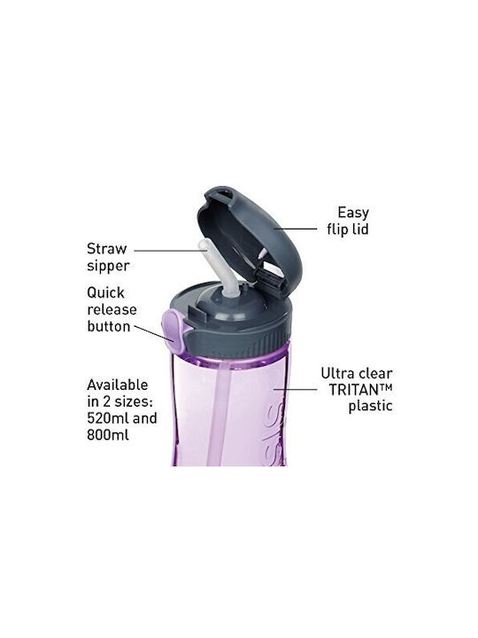 Kidslife Water Bottle Plastic 800ml