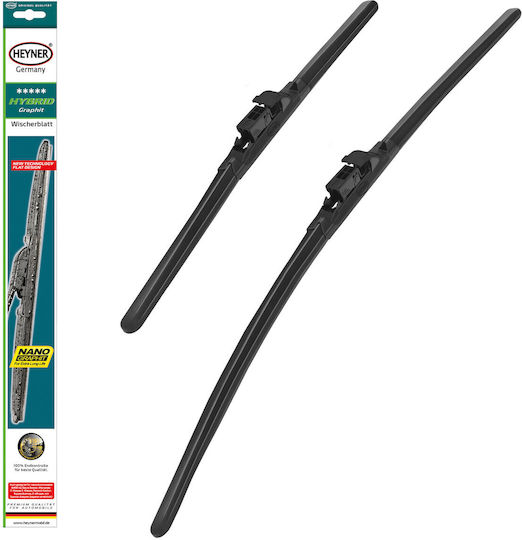 Heyner Scheibenwischer-Set passend für Audi A4 Cabriolet B6 8h7 Dezember 2003 Dezember 2005 Hybrid
