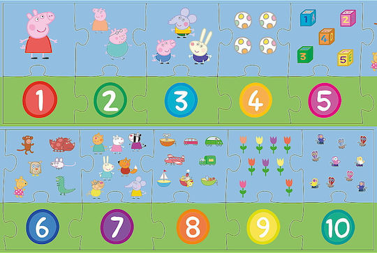 Trefl Puzzle Joc Educațional de Cunoștințe pentru 3+ Ani